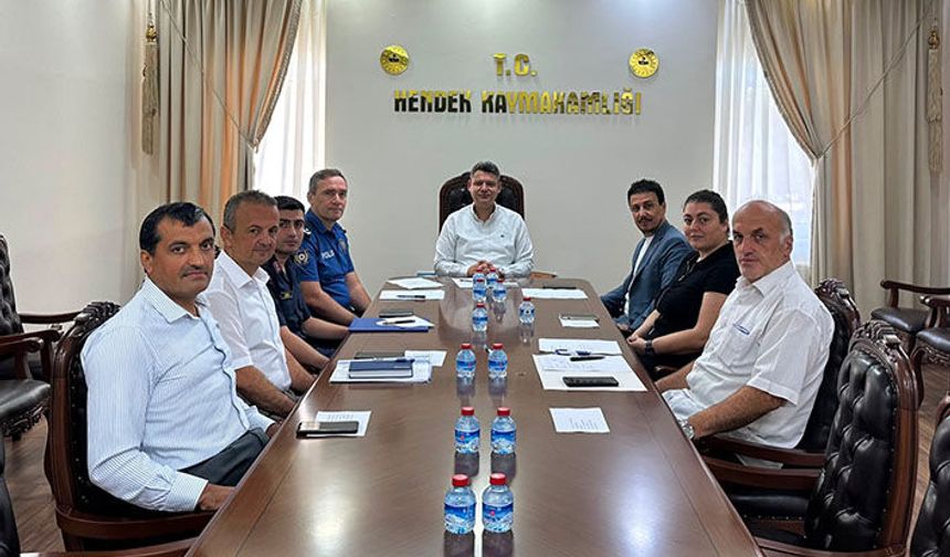 Hendek’te KPSS Koordinasyon Toplantısı
