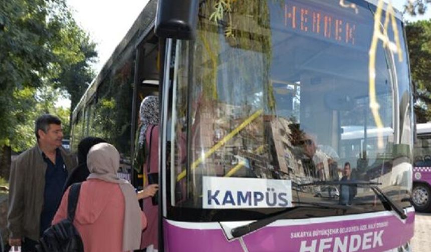 Hendek - Kampüs Seferleri 21 Eylül’de Başlıyor