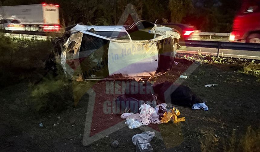 Hendek’te Kaza; 1 Ölü, 4 Yaralı