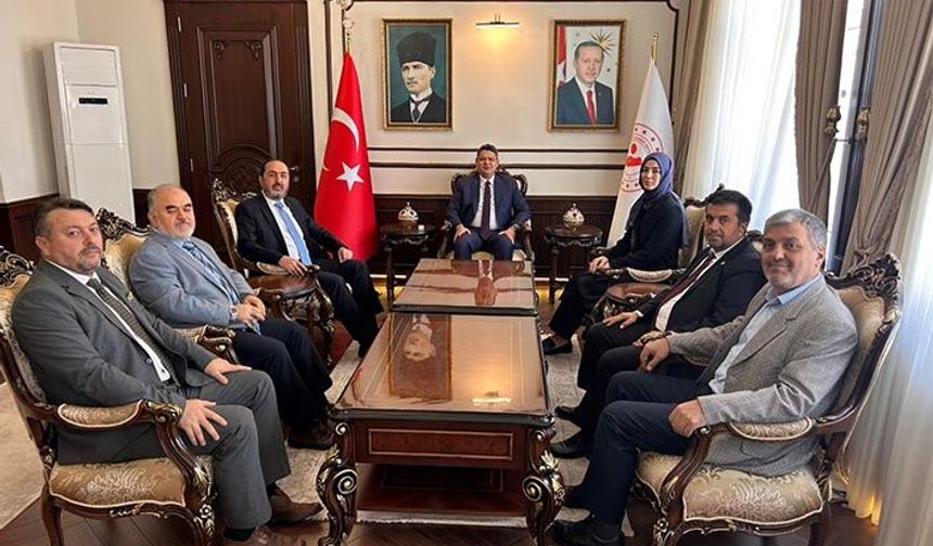 Din Görevlileri Haftası’nda Kaymakam Gökpınar’a Ziyaret