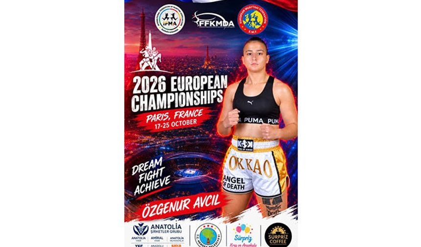 Hendek’in Gururu Özgenur Avcıl, Avrupa Şampiyonluğu İçin Paris Yolcusu!