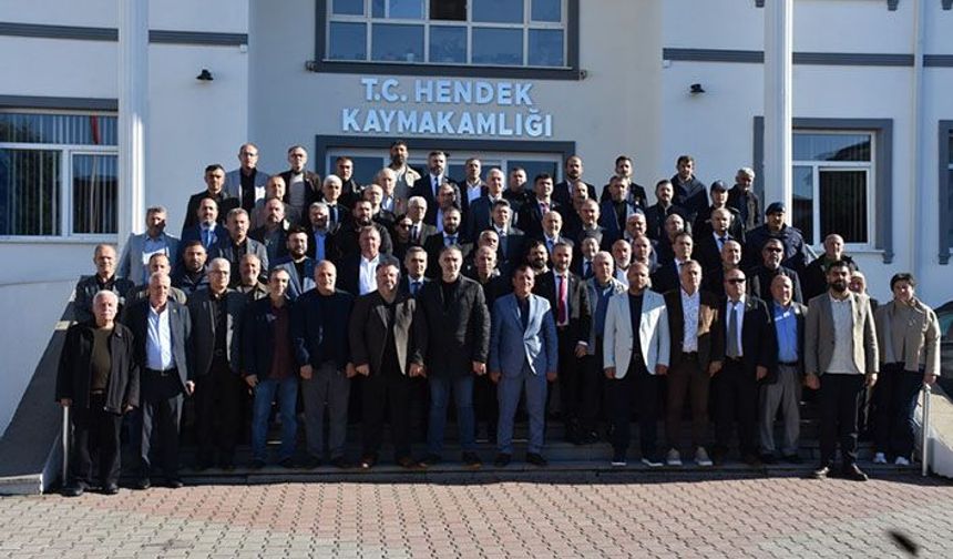 Muhtarlar Günü Hendek’te Törenle Kutlandı