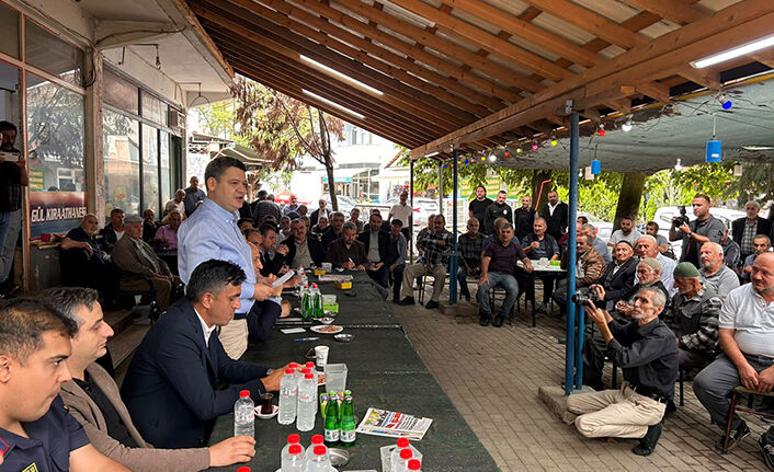 İlçe Protokolü Ortaköy’de Vatandaşlarla Buluştu